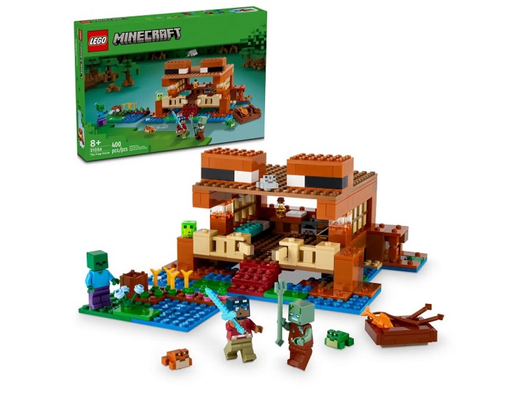 LEGO Minecraft 21256 Лягушачий дом