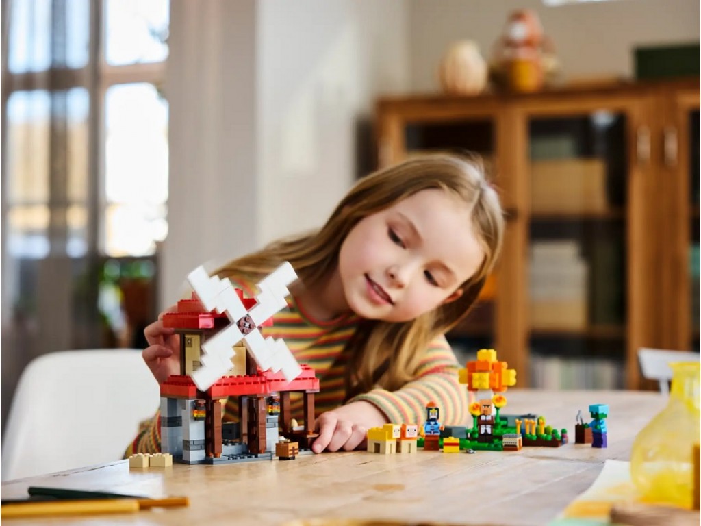 LEGO Minecraft 21262 Ферма с ветряной мельницей
