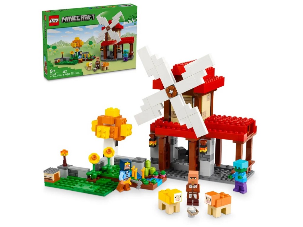 LEGO Minecraft 21262 Ферма с ветряной мельницей