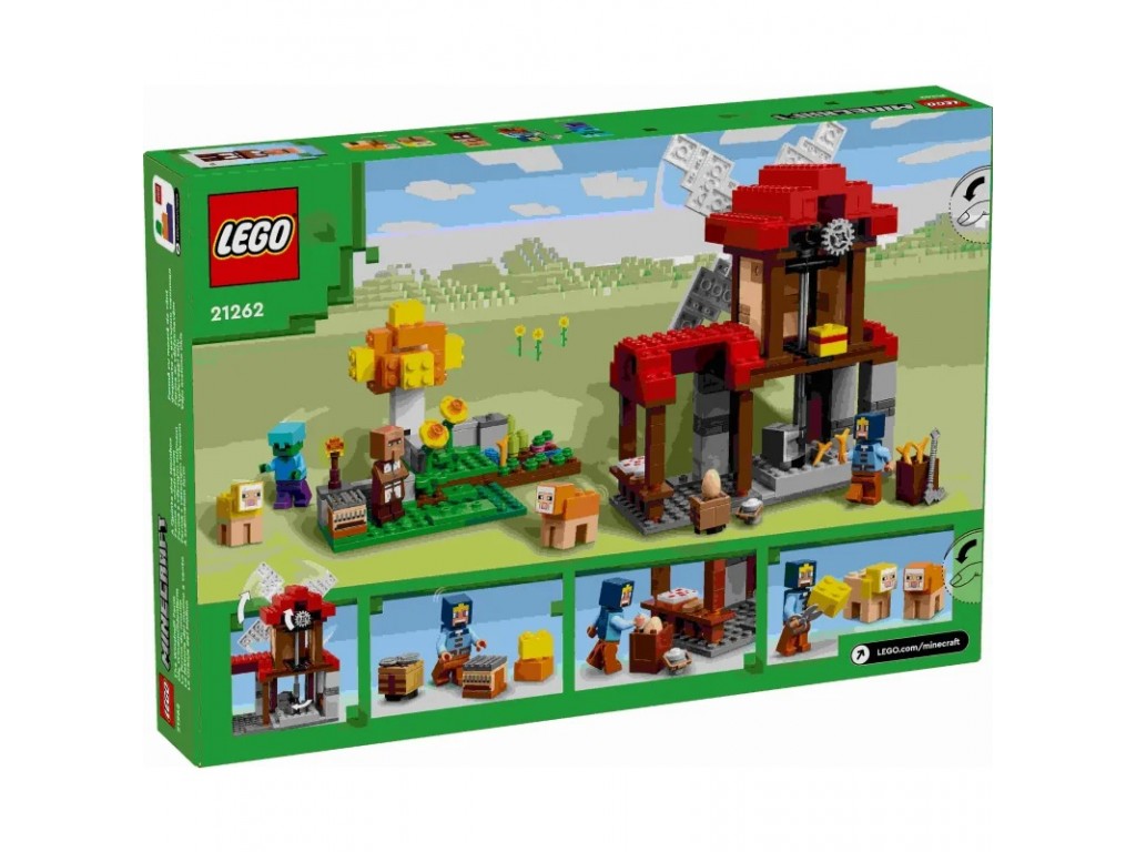 LEGO Minecraft 21262 Ферма с ветряной мельницей