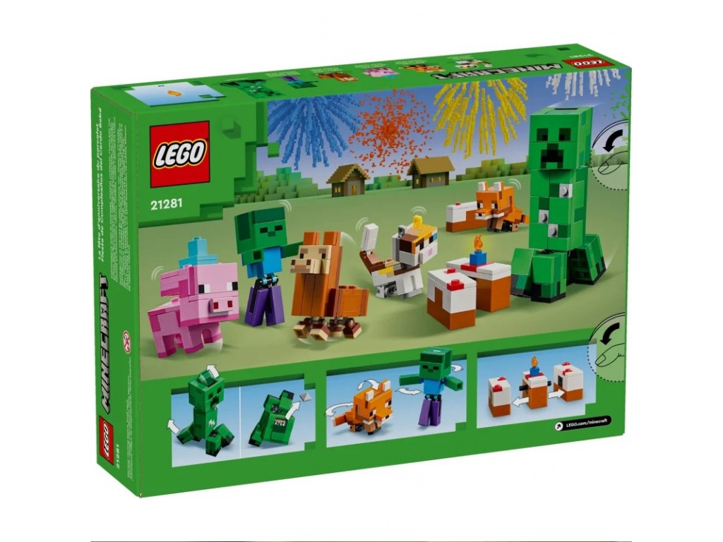 LEGO Minecraft 21281 День рождения Пятачка