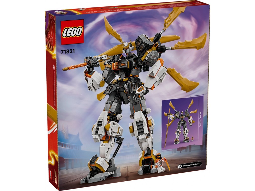 LEGO Ninjago 71821 Титановый робот-дракон Коула