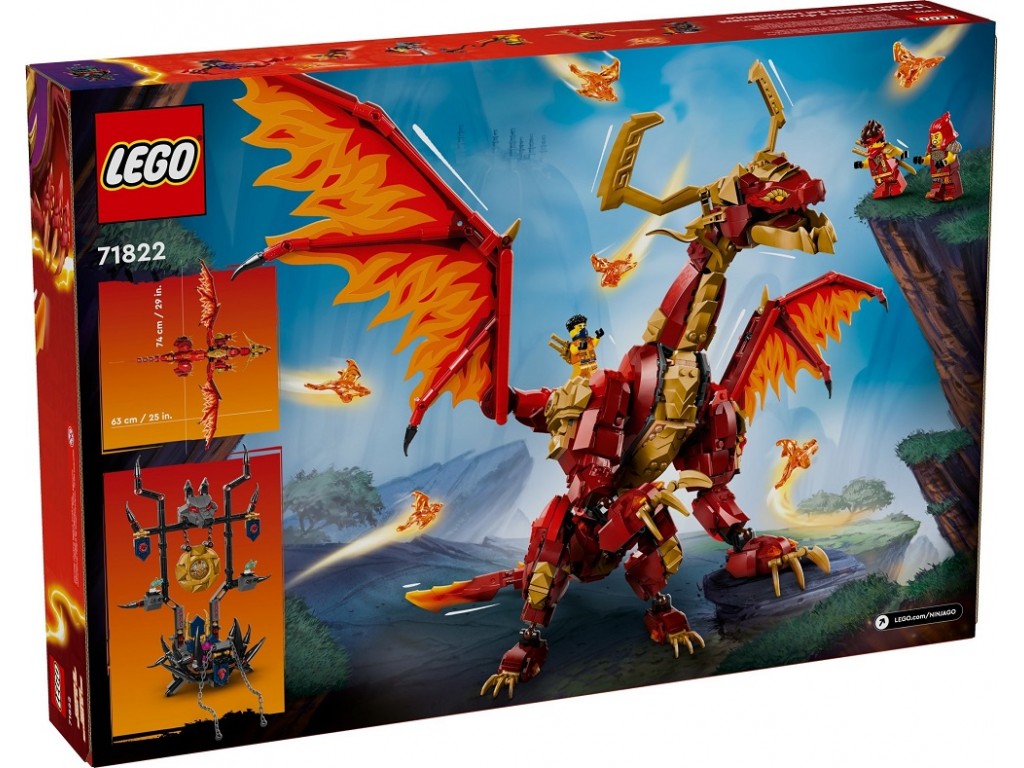 LEGO Ninjago 71822 Первородный дракон движения