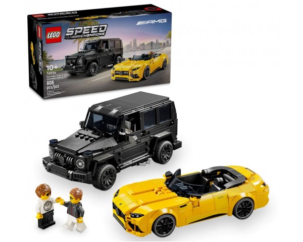 76924 LEGO Speed Champions Mercedes-AMG G 63 и Mercedes-AMG SL 63