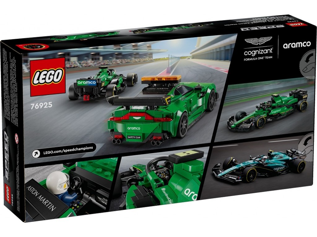 LEGO Speed Champions 76925 Aston Martin Safety Car и AMR23