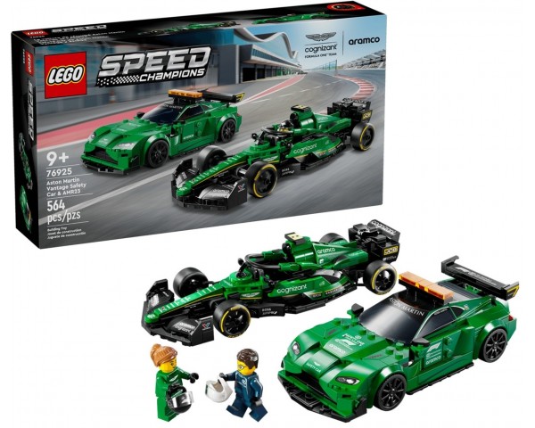 76925 LEGO Speed Champions Aston Martin Safety Car и AMR23