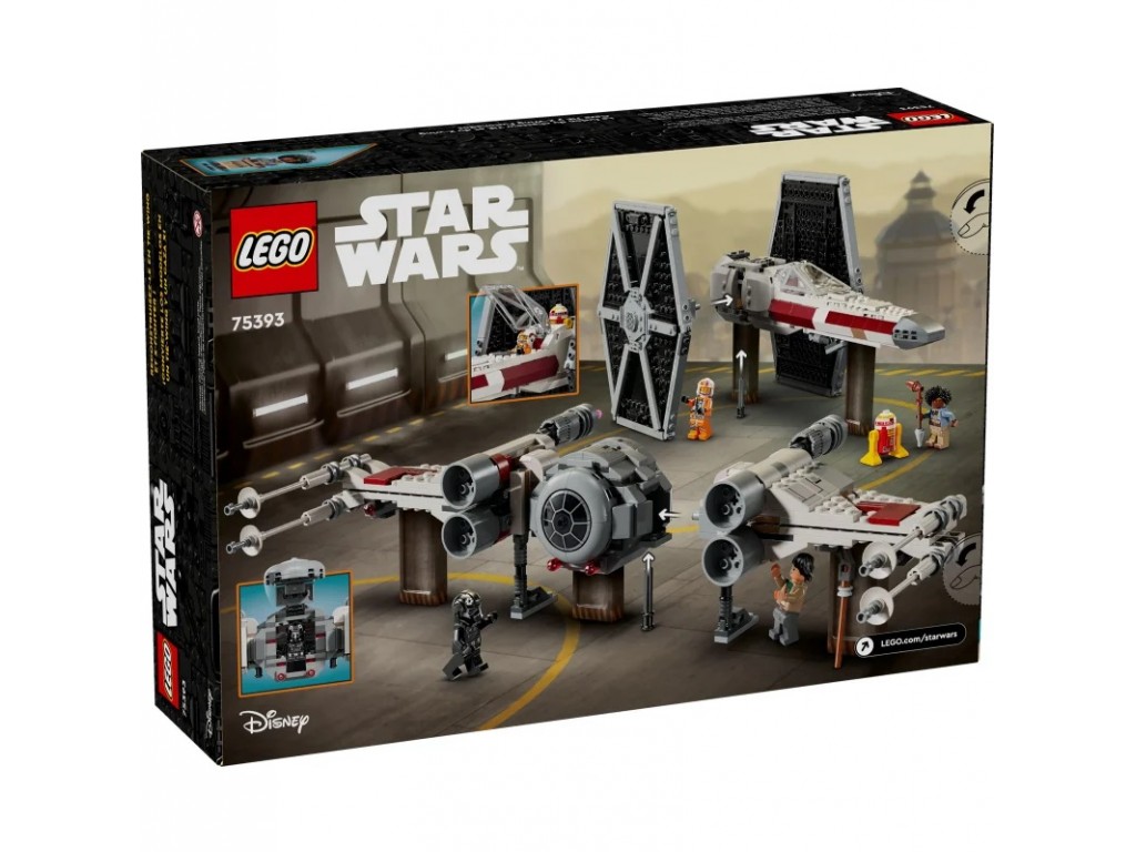 LEGO Star Wars 75393 Истребители TIE и X-Wing