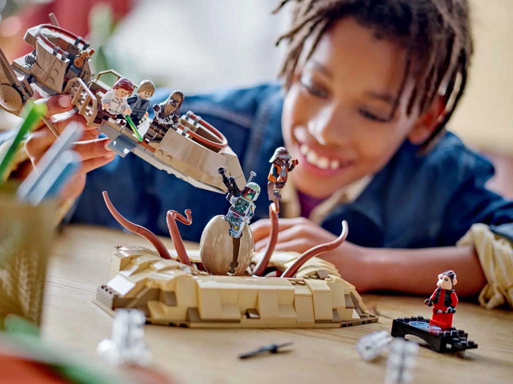 LEGO Star Wars 75396 Пустынный скиф и яма Сарлакка