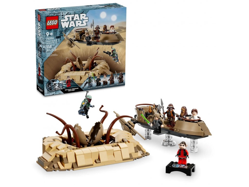 LEGO Star Wars 75396 Пустынный скиф и яма Сарлакка