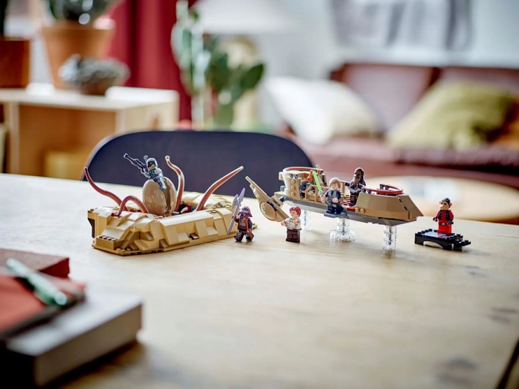 LEGO Star Wars 75396 Пустынный скиф и яма Сарлакка