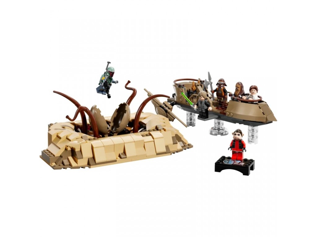 LEGO Star Wars 75396 Пустынный скиф и яма Сарлакка