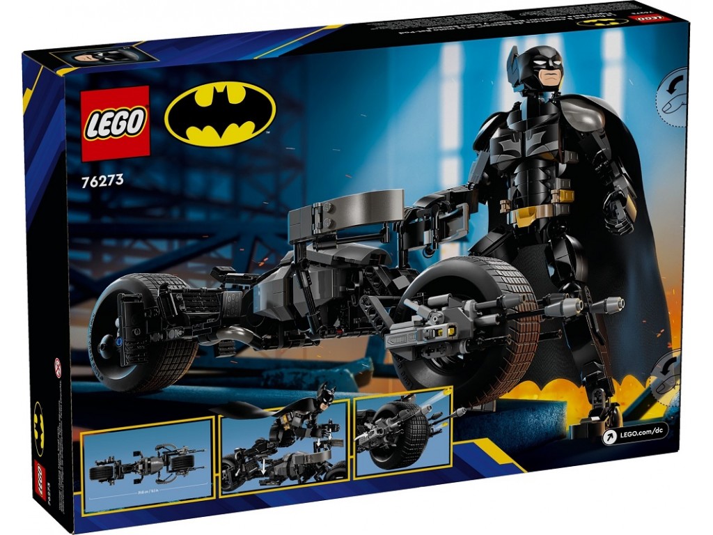 LEGO Super Heroes 76273 Фигурка Бэтмена и бэтцикл