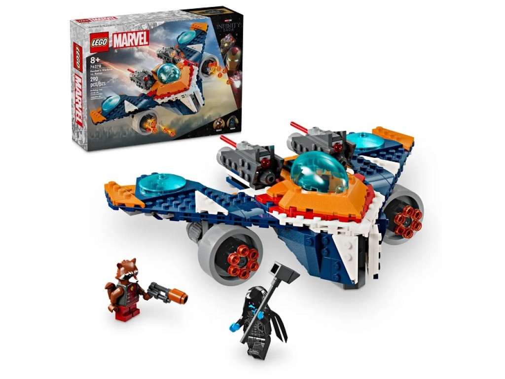 LEGO Super Heroes 76278 Боевая птица Ракеты против Ронана