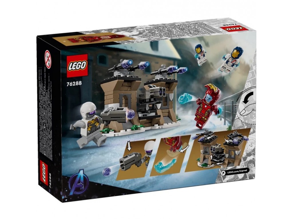 LEGO Super Heroes 76288 Железный Человек и Железный Легион против солдата Гидры