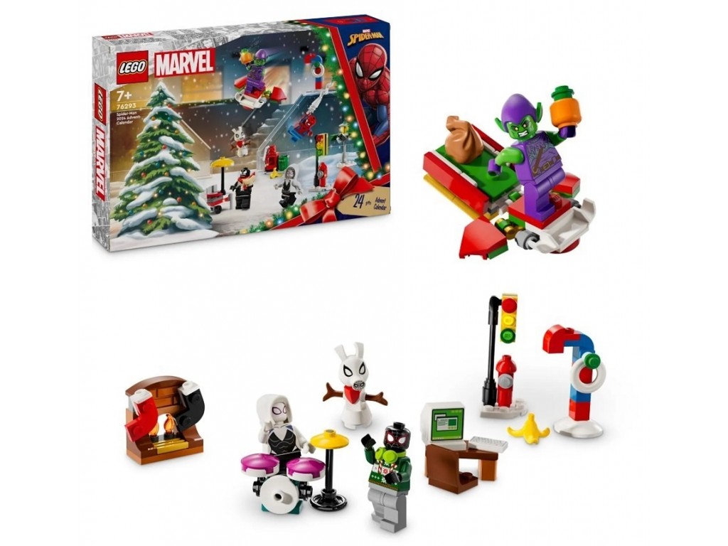 LEGO Super Heroes 76293 Адвент-календарь Человека-паука на 2024 год