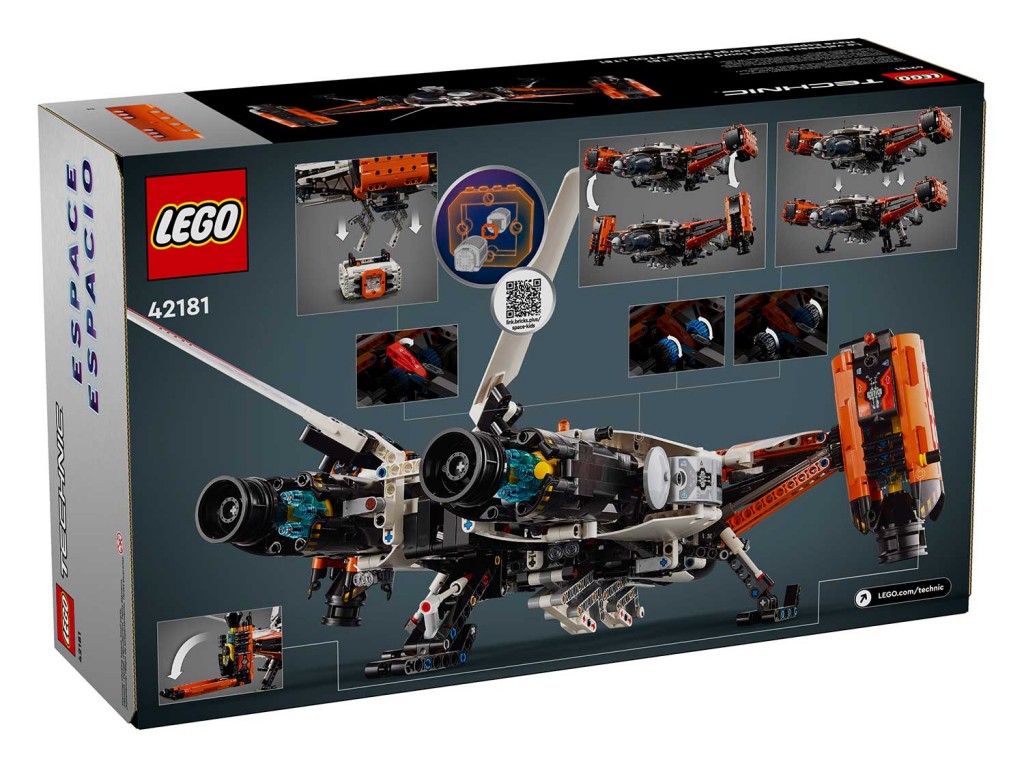 LEGO Technic 42181 Грузовой космический корабль VTOL LT81