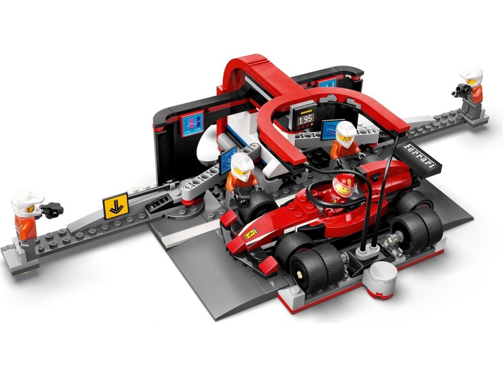 LEGO City 60443 Пит-стоп F1 с автомобилем Ferrari