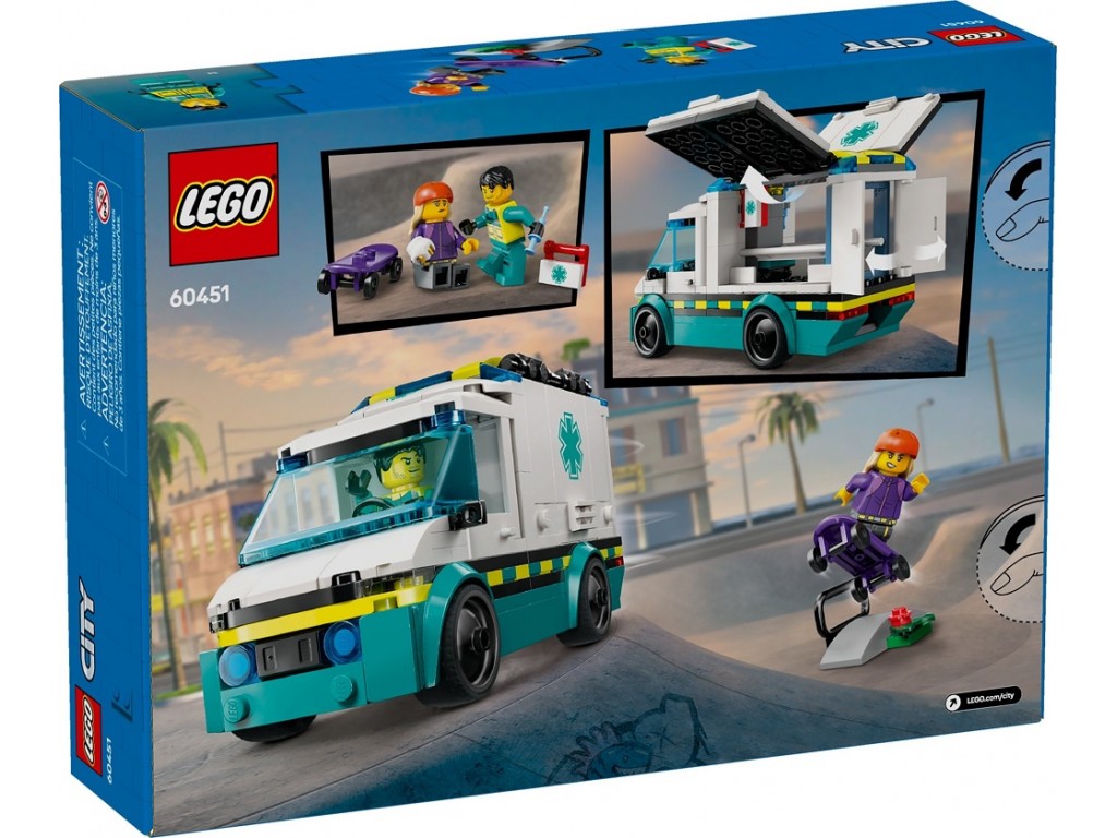 LEGO City 60451 Скорая помощь