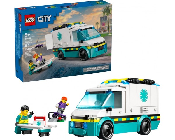 60451 Lego City Скорая помощь