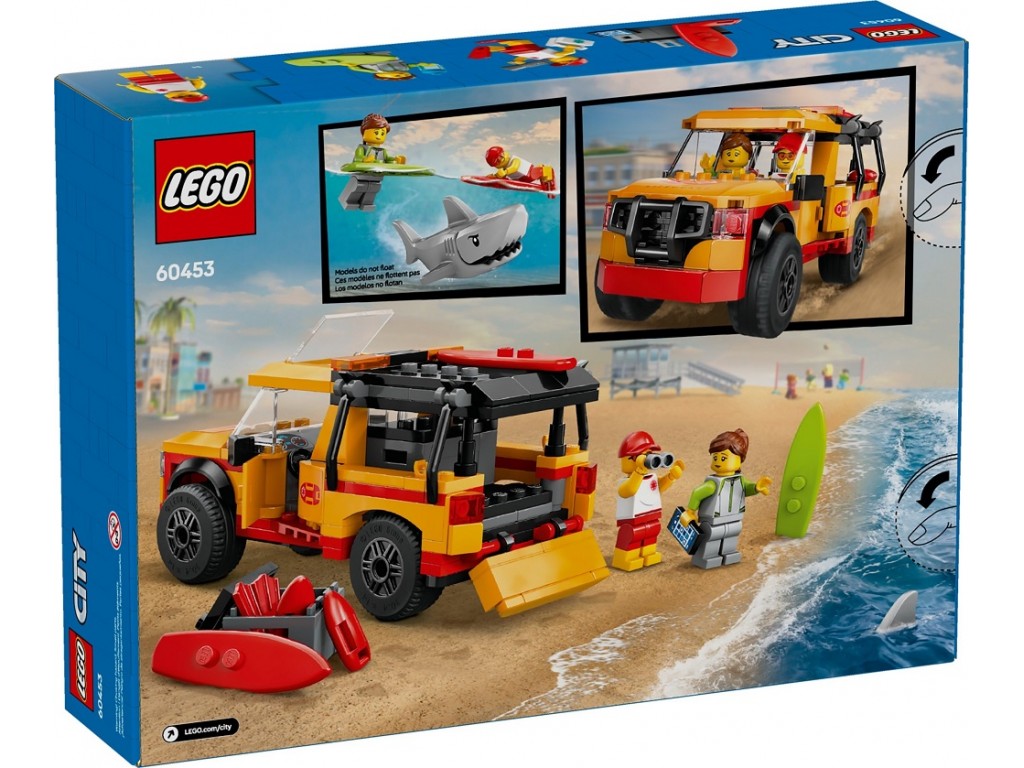 LEGO City 60453 Спасательный внедорожник на пляже
