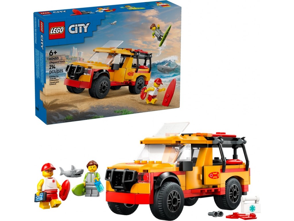 LEGO City 60453 Спасательный внедорожник на пляже