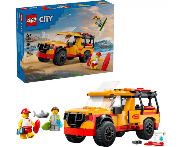 60453 Lego City Спасательный внедорожник на пляже