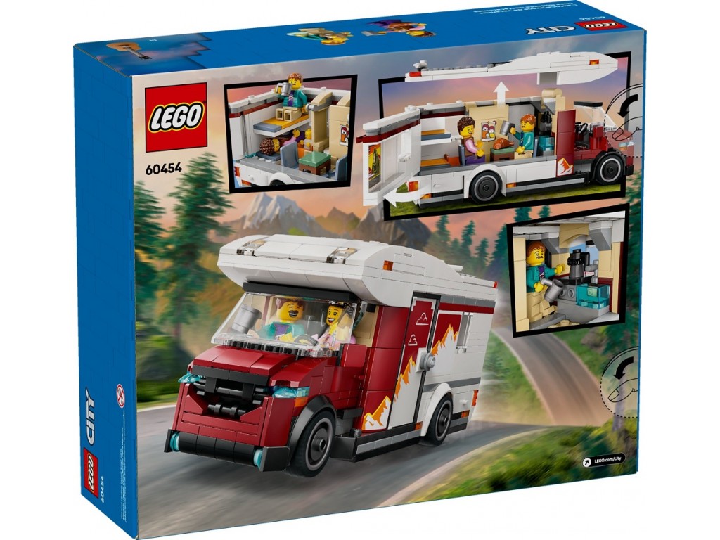 LEGO City 60454 Кемпер-фургон для отдыха и приключений