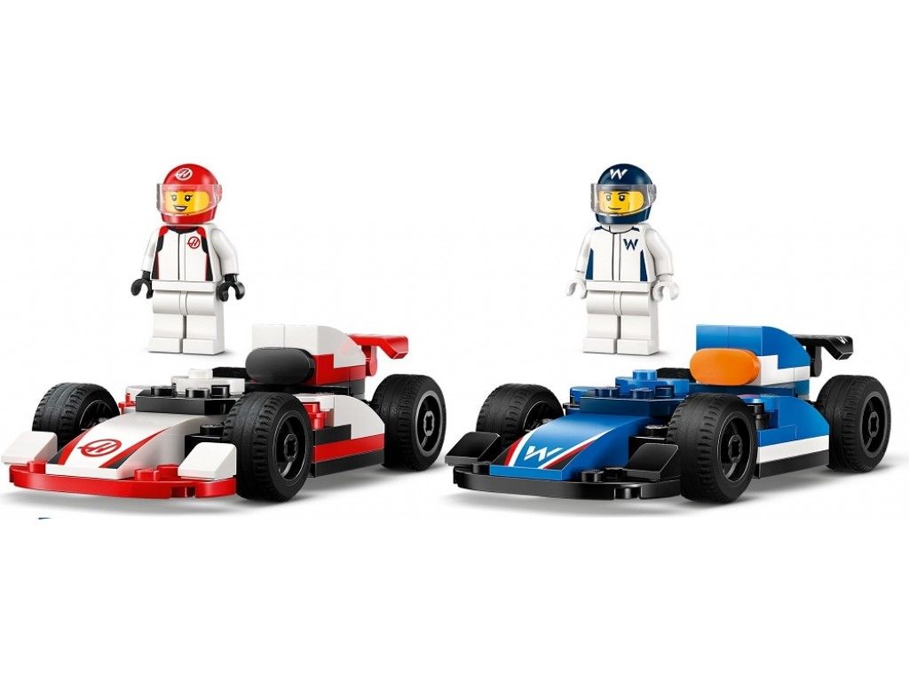 LEGO City 60464 Formula 1 Гоночные автомобили Williams и Haas