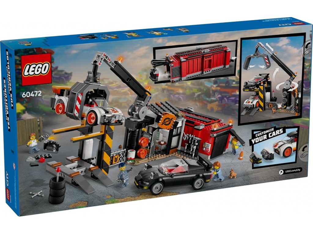 LEGO City 60472 Свалка с автомобилями