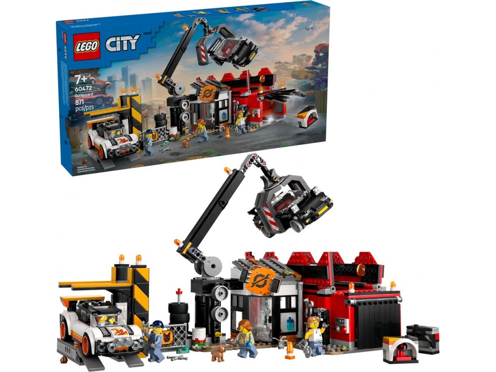LEGO City 60472 Свалка с автомобилями