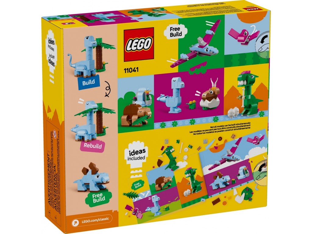 LEGO Classic 11041 Креативные динозавры
