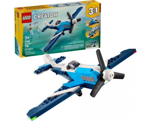 31160 Lego Creator Гоночный самолет 3 в 1