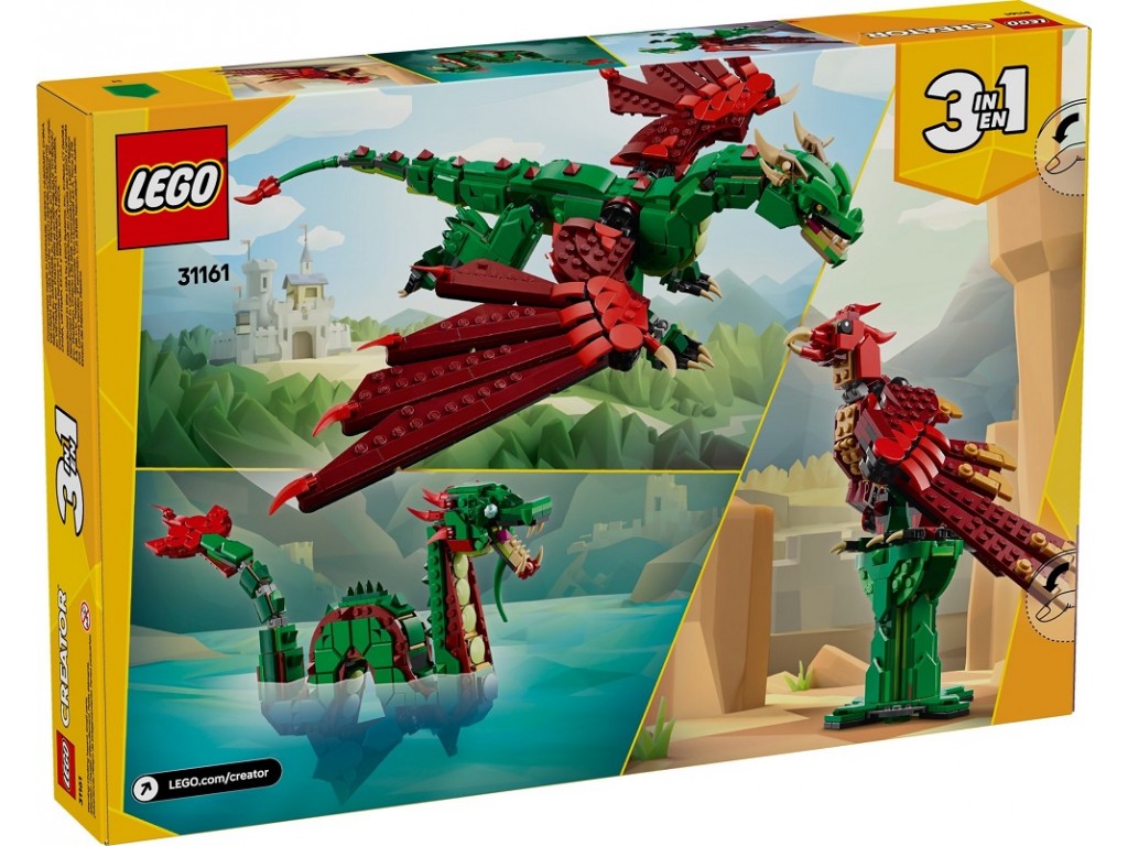 LEGO Creator 31161 Средневековый дракон