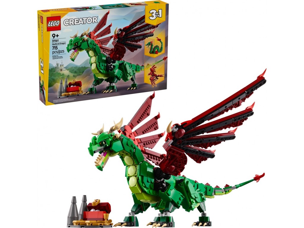 LEGO Creator 31161 Средневековый дракон