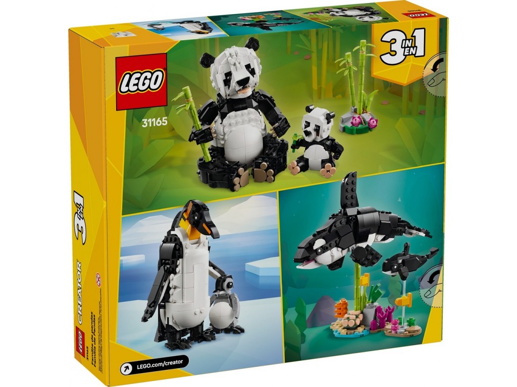 LEGO Creator 31165 Дикие животные семейство панд