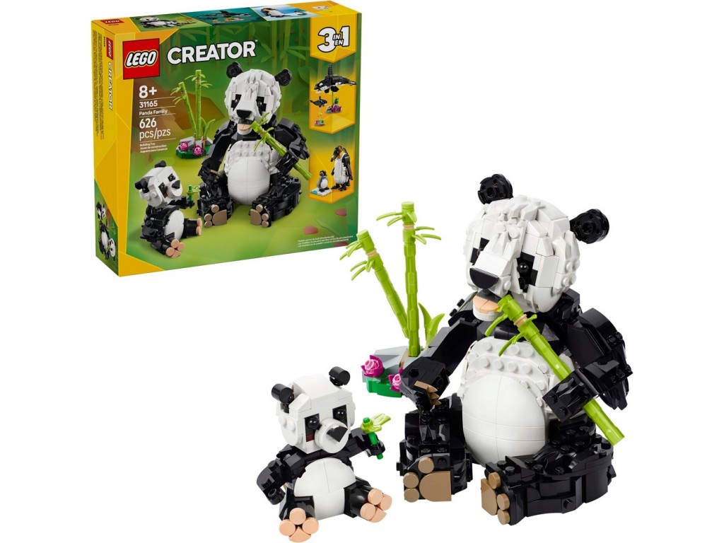LEGO Creator 31165 Дикие животные семейство панд