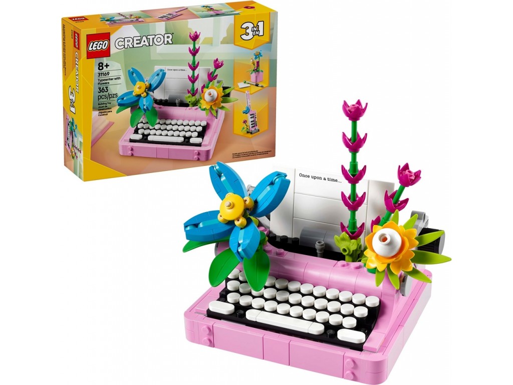 LEGO Creator 31169 Пишущая машинка с цветами