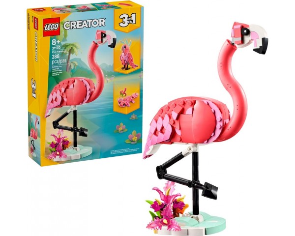 31170 Lego Creator Дикие животные: розовый фламинго