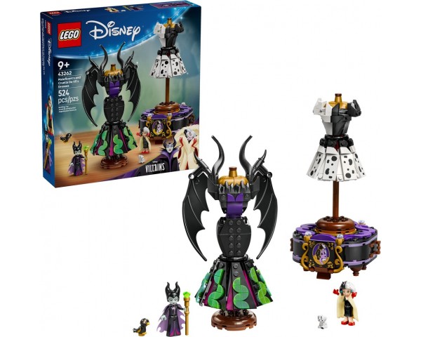 43262 Lego Disney Платья Малефисенты и Круэллы Де Виль