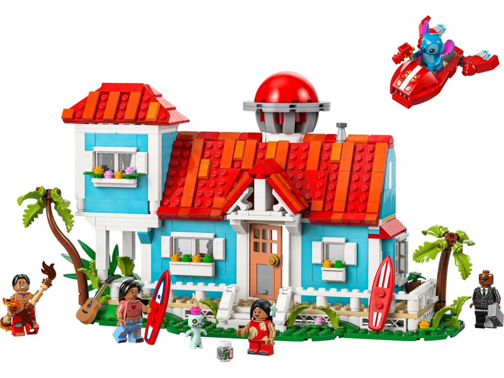 LEGO Disney 43268 Пляжный домик Лило и Стич