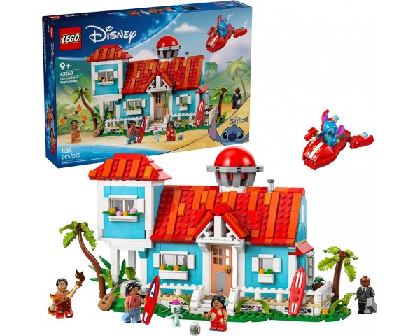 43268 Lego Disney Пляжный домик Лило и Стич
