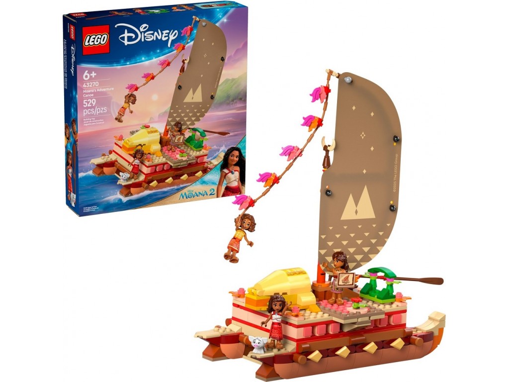 LEGO Disney 43270 Приключение Моаны на каноэ