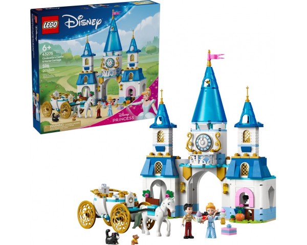 43275 Lego Disney Замок и карета Золушки