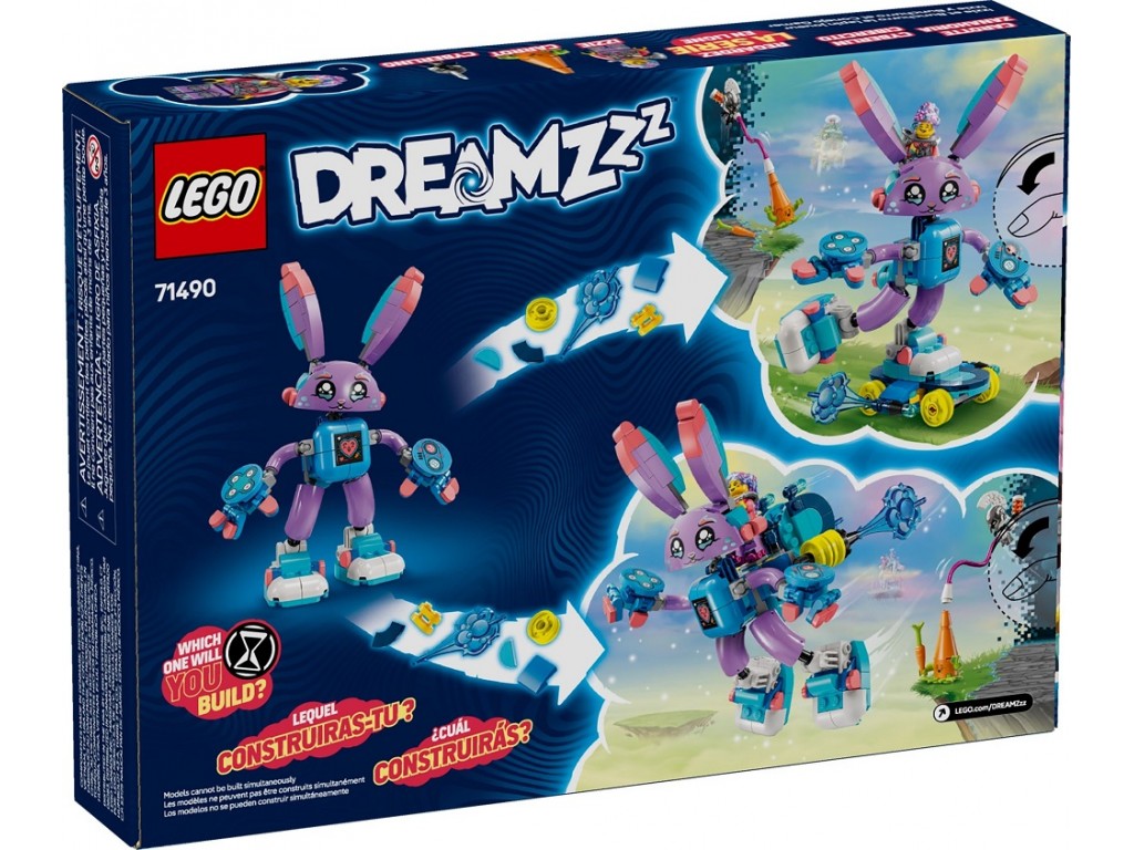 LEGO DREAMZzz 71490 Иззи и игровой кролик Банчурро