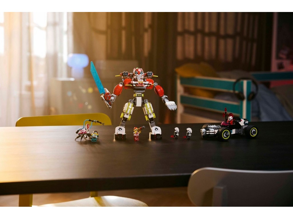 LEGO DREAMZzz 71497 Робот-тигр Купера и хот-род-кар Зеро