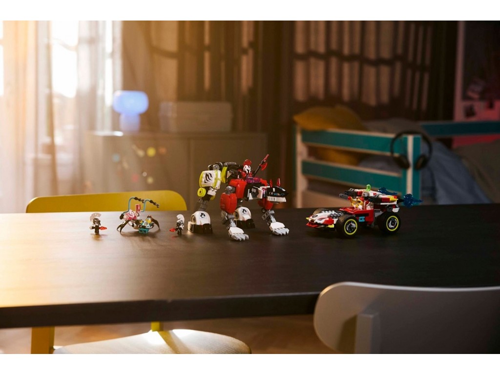 LEGO DREAMZzz 71497 Робот-тигр Купера и хот-род-кар Зеро