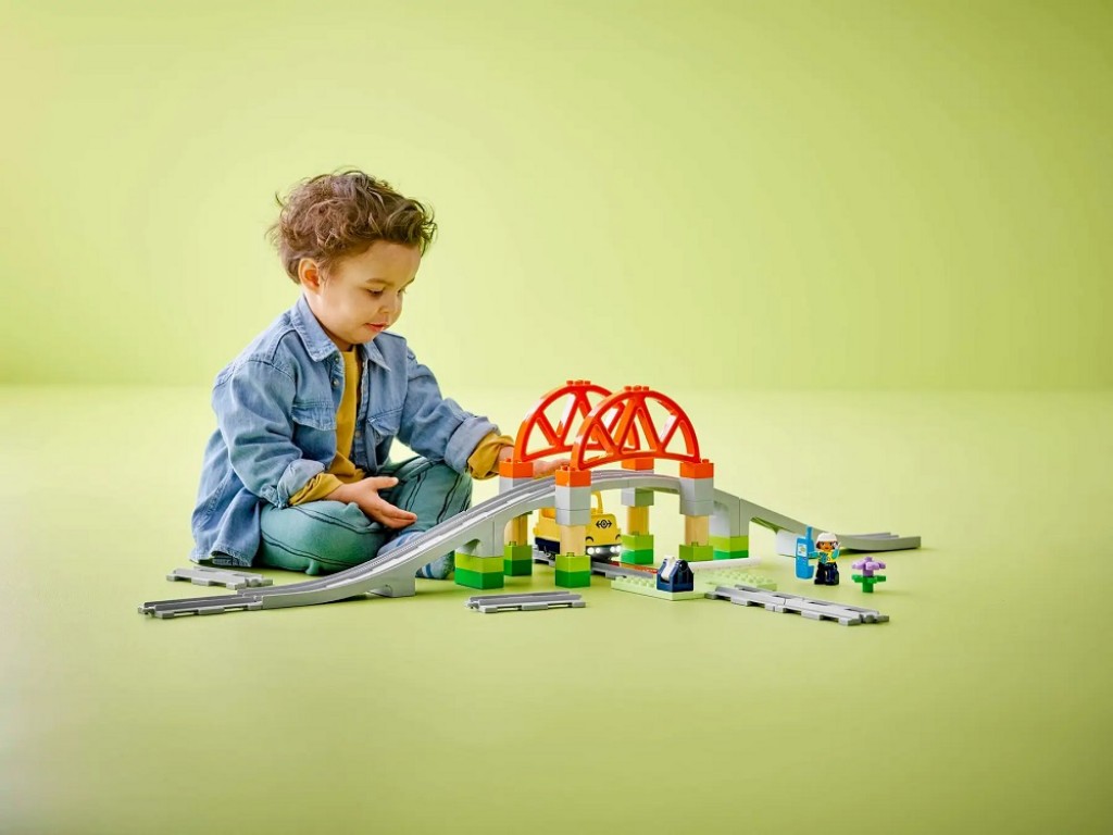 LEGO Duplo 10426 Железнодорожный мост и пути
