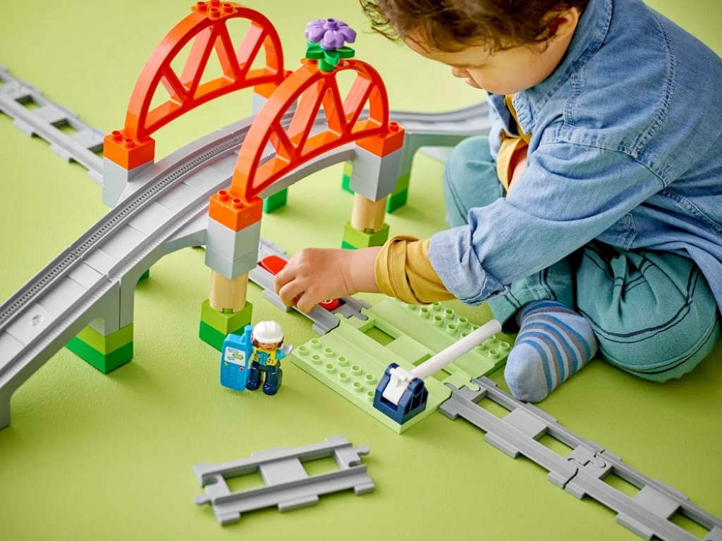 LEGO Duplo 10426 Железнодорожный мост и пути
