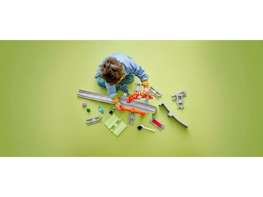 LEGO Duplo 10426 Железнодорожный мост и пути