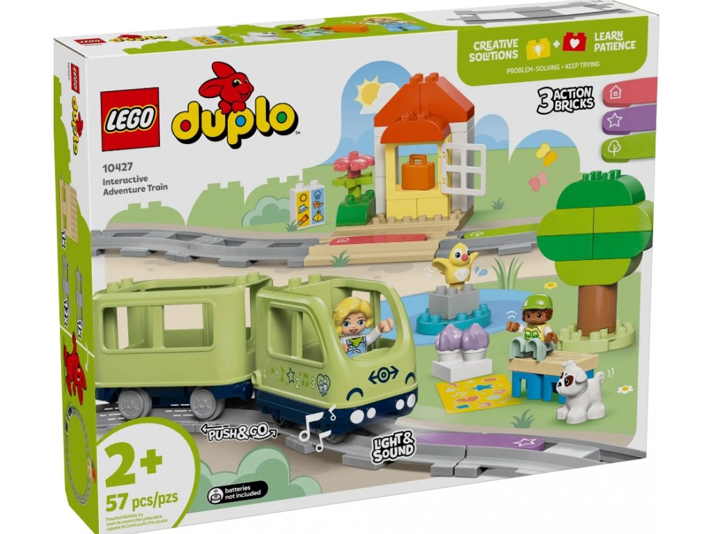 LEGO Duplo 10427 Интерактивный поезд приключений